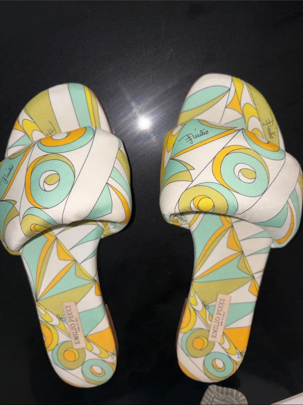 Emilio Pucci Slides Sandals Shoes